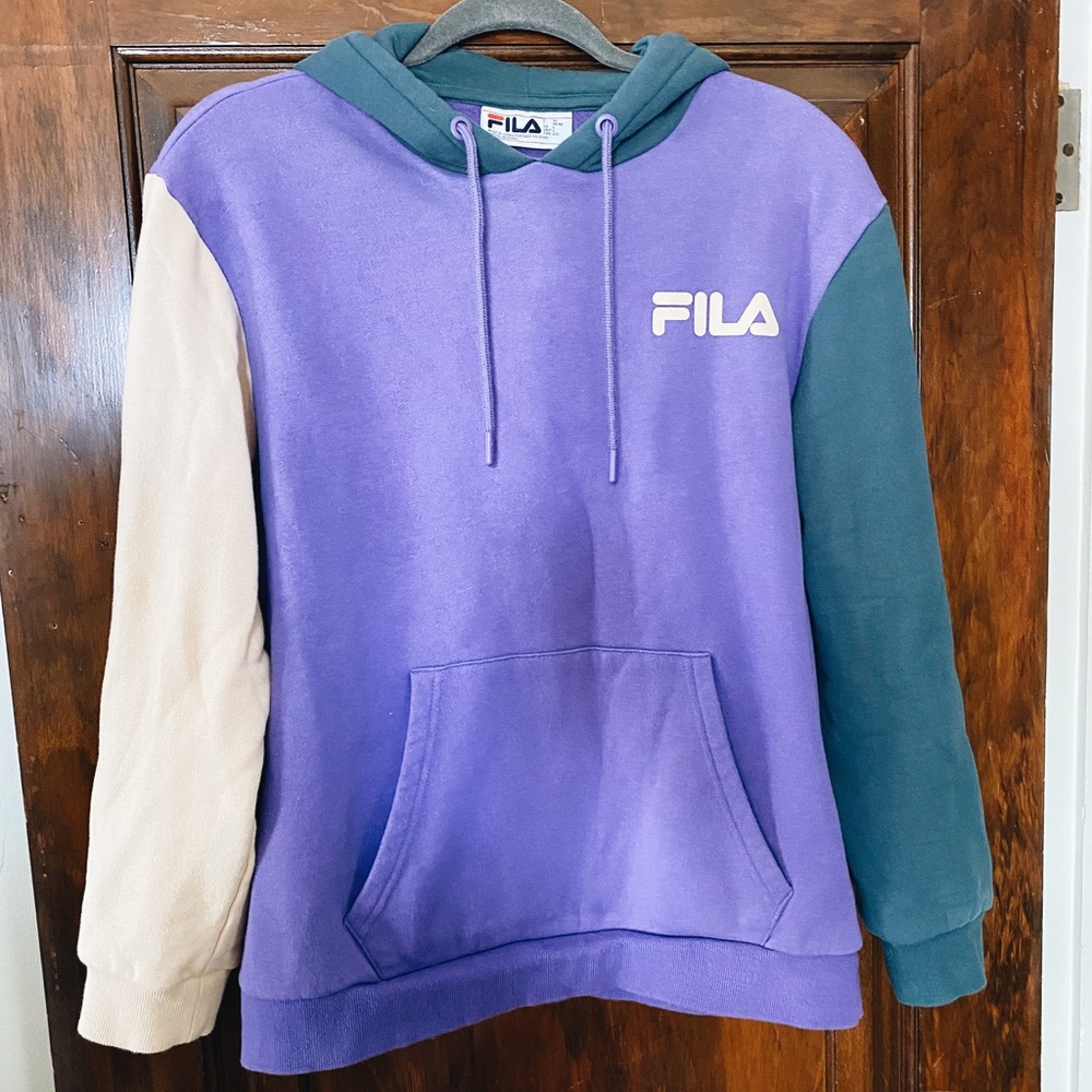 FILA COLORBLOCK HOODIE 💫 Rare